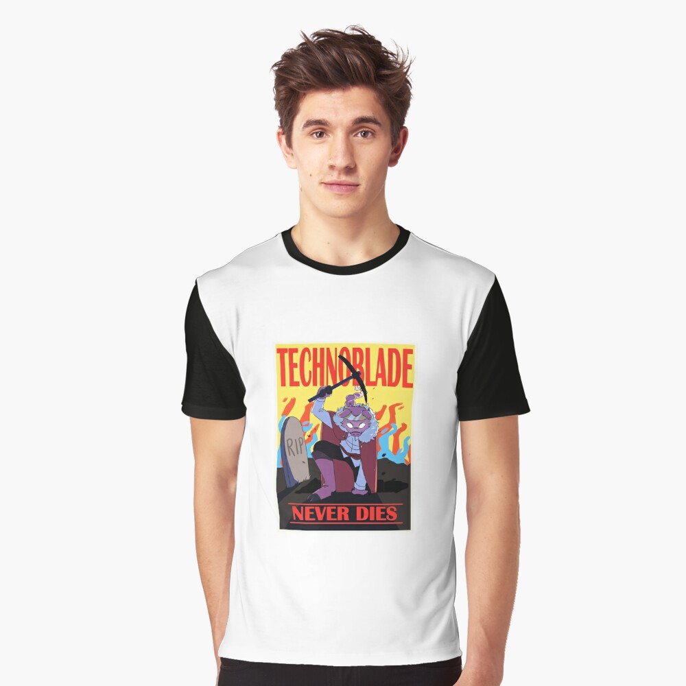 Technoblade Never Dies Minecraft Unisex T-Shirt - Teeruto