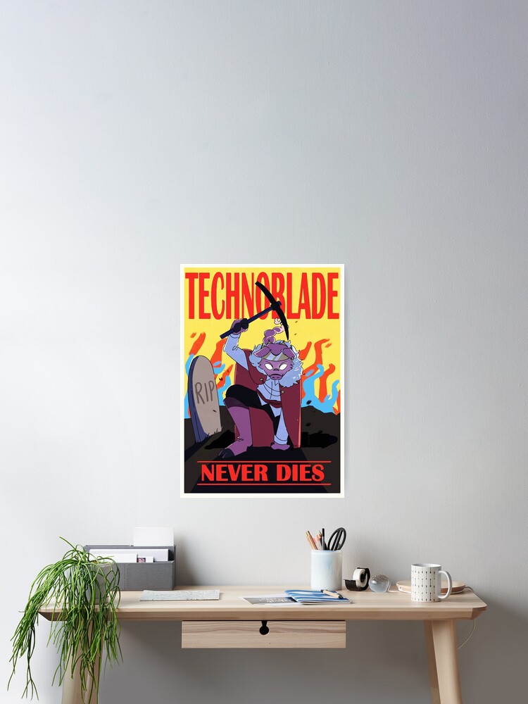 Technoblade Never Dies Games Classic Pillow Case Cover