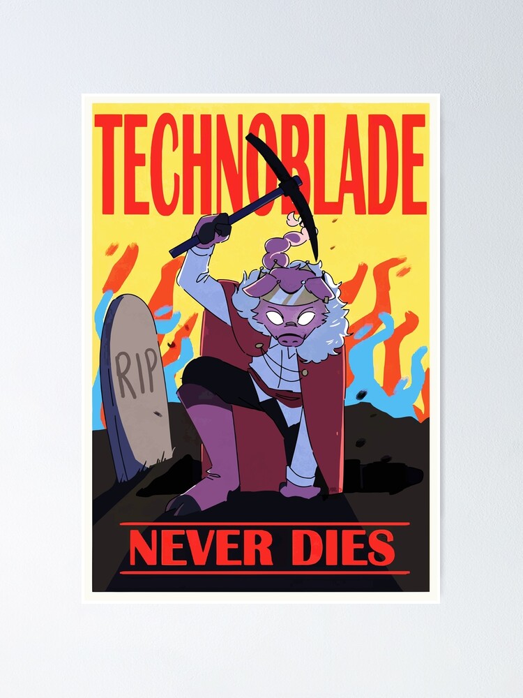 Technoblade never dies by Sketchyboi25 on DeviantArt