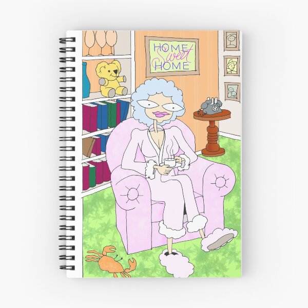 Item preview, cancer woman relaxing at home with a cuppa designed and sold by Peter Letts.