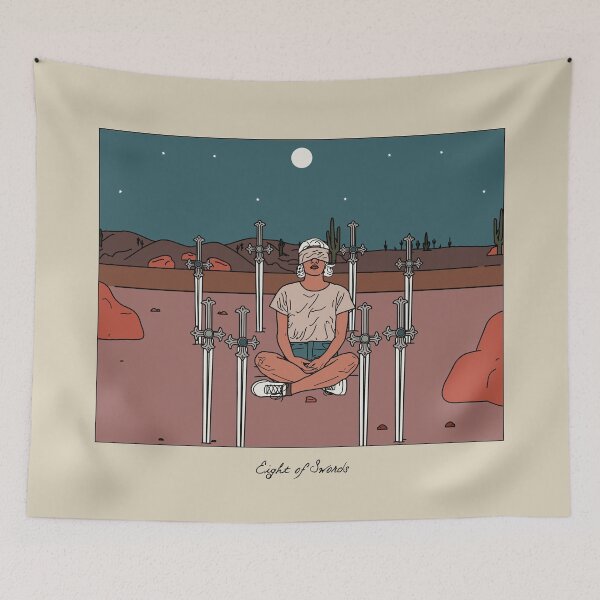 Item preview, Eight of Swords designed and sold by the-point.