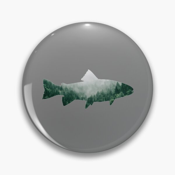 Item preview, Trout Fly Fishing Nature Outdoor Fisherman Gift designed and sold by Truly  Cheeky.