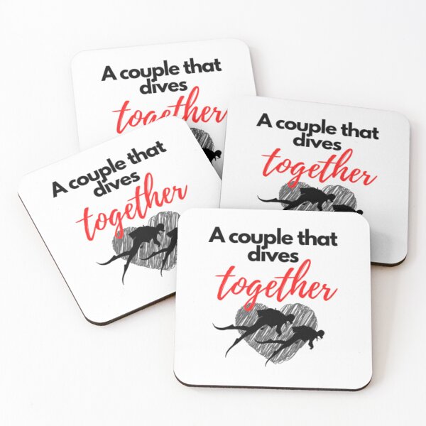 Item preview, A couple that dives together designed and sold by LeonardoBotha.