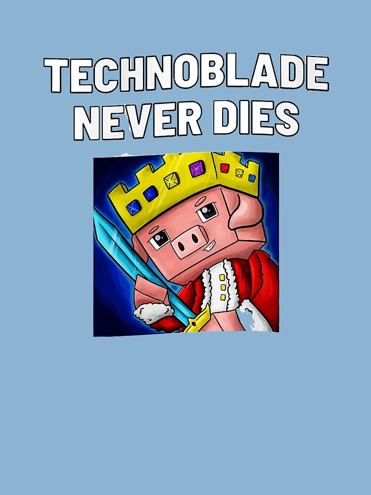 technoblade never dies Kids T-Shirt for Sale by khunthull