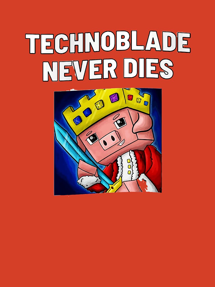 technoblade never dies Kids T-Shirt for Sale by khunthull