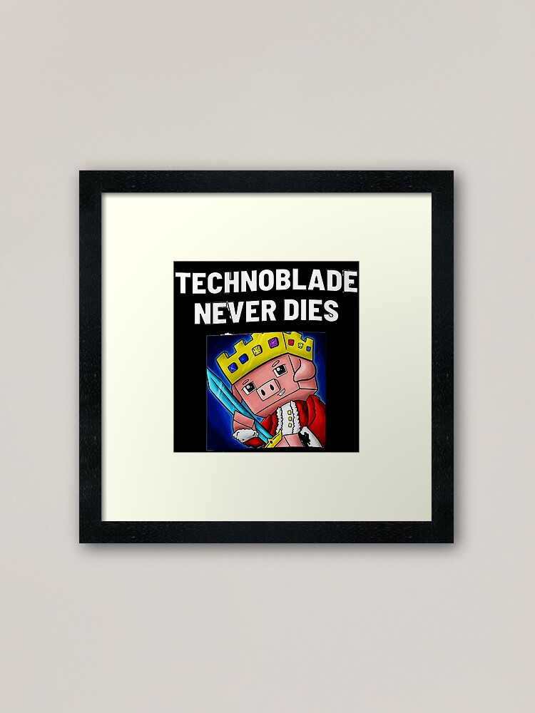 technoblade never dies Sticker for Sale by khunthull