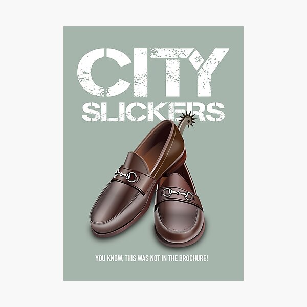 City Slickers - Alternative Movie Poster Photographic Print