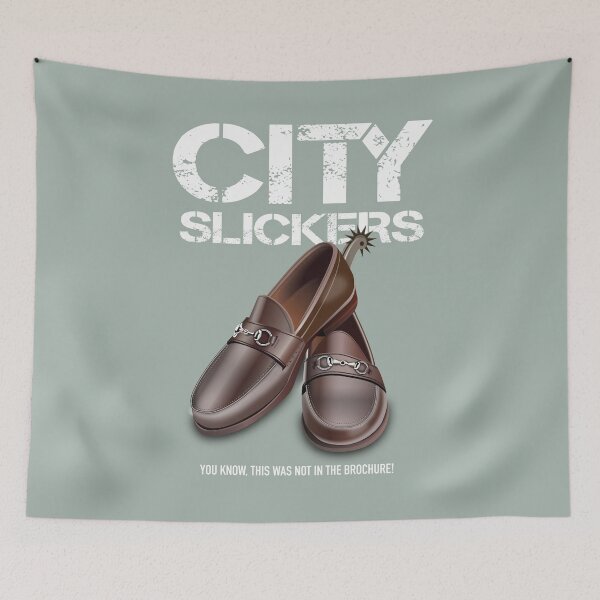 Item preview, City Slickers - Alternative Movie Poster designed and sold by MoviePosterBoy.