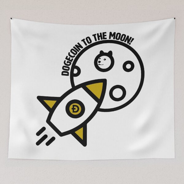 Item preview, DOGECOIN | TO THE MOON designed and sold by axelle1410.