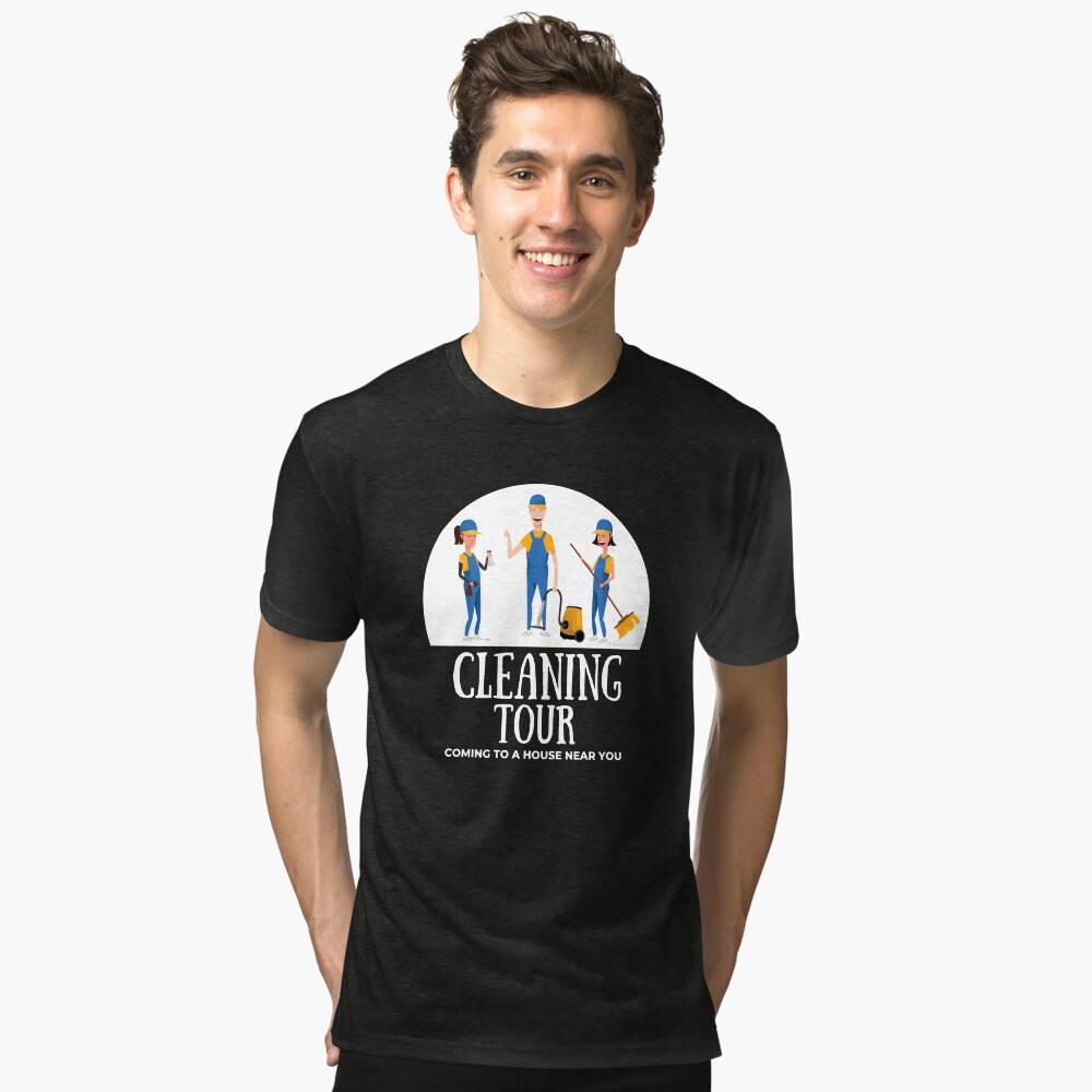 Item preview, Tri-blend T-Shirt designed and sold by SavvyCleaner.