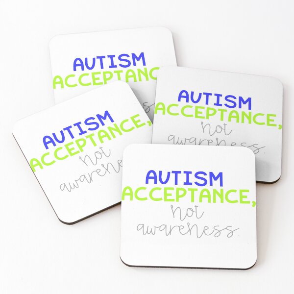 Item preview, Autism Acceptance Not Awareness designed and sold by Kirsten Uecker.