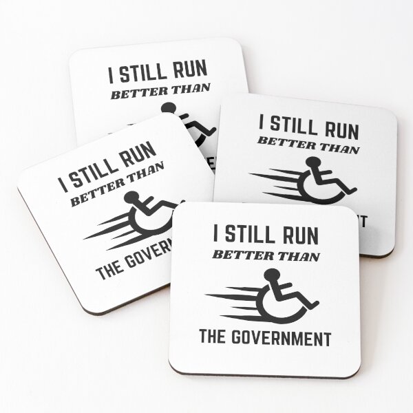 Item preview, I Still Run Better Than The Government designed and sold by momsnpops.