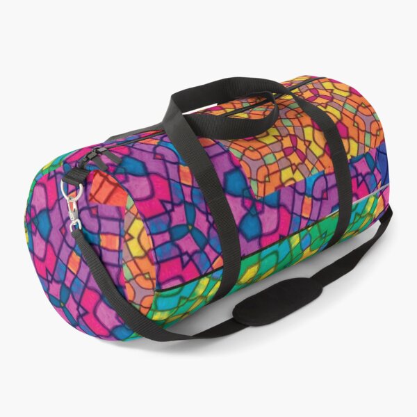 Item preview, Multicolour stained glass Pattern style Jigsaw designed and sold by LJWDesigns.