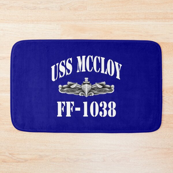 Aperçu de l'œuvre USS MCCLOY (FF-1038) MAGASIN DU NAVIRE créée et vendue par militarygifts.