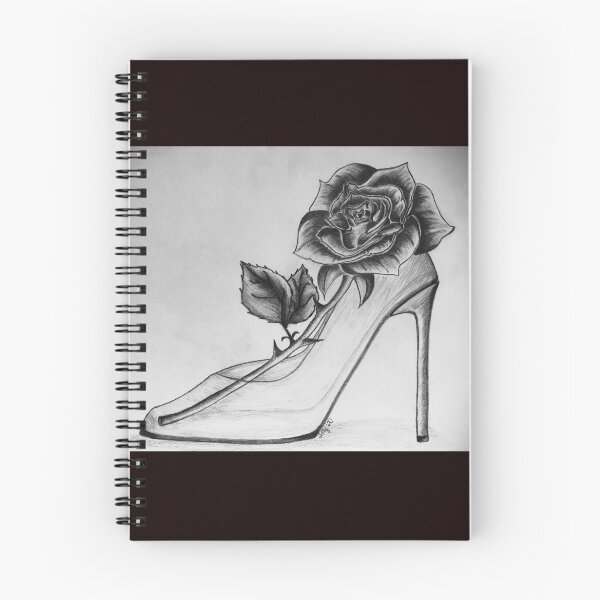 Item preview, Rose and a Glass Slipper designed and sold by artsybrie.