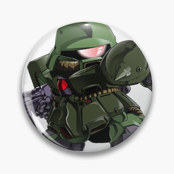Item preview, Asplenia Studios: SD Zaku II FZ (b-helmet) designed and sold by Asplenia Studios.