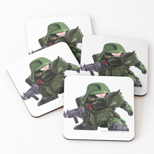 Item preview, Asplenia Studios: SD Zaku II FZ (b-helmet) designed and sold by Asplenia Studios.