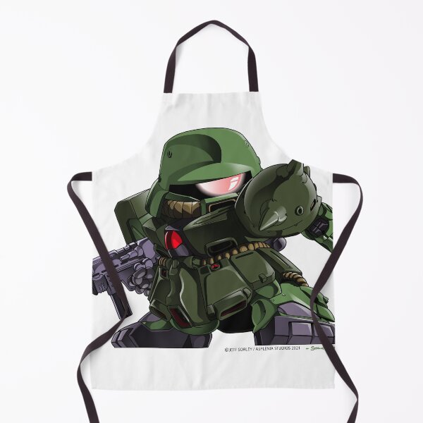 Item preview, Asplenia Studios: SD Zaku II FZ (b-helmet) designed and sold by Asplenia Studios.