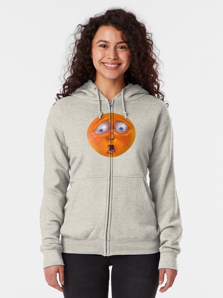 Alternate view of Gobsmacked! Zipped Hoodie