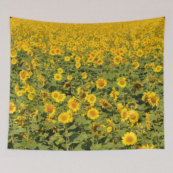 Item preview, Blooming Sunflower Field designed and sold by NinelRo.