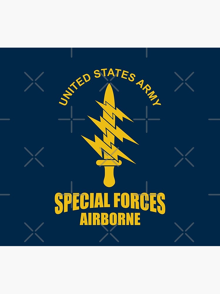 Us Special Forces Airborne Poster By Firemission45 Redbubble