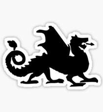 Heraldic Dragon Sticker