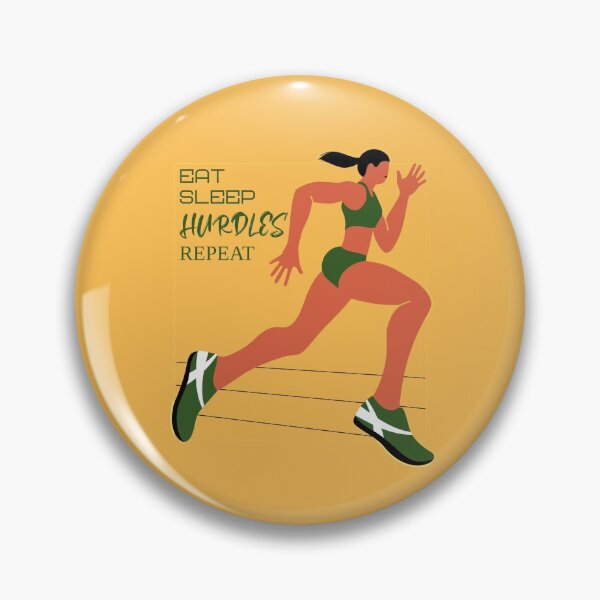 Item preview, Eat Sleep Hurdles Repeat designed and sold by TKsTees.