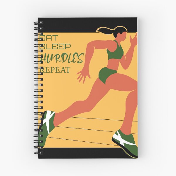 Item preview, Eat Sleep Hurdles Repeat designed and sold by TKsTees.