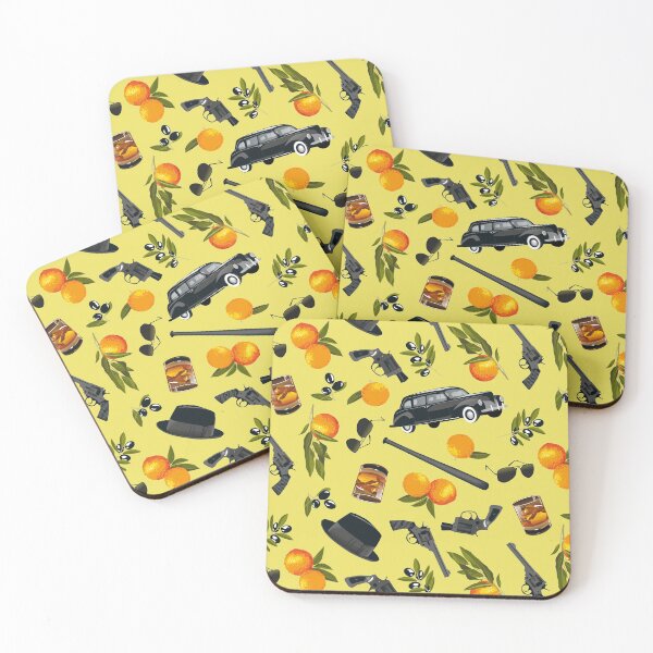 Item preview, oranges, olives and a hint of vintage crime - yellow-green designed and sold by kobyakov.