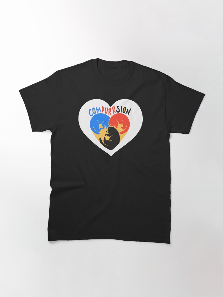 Alternate view of Compurrsion Cats Classic T-Shirt