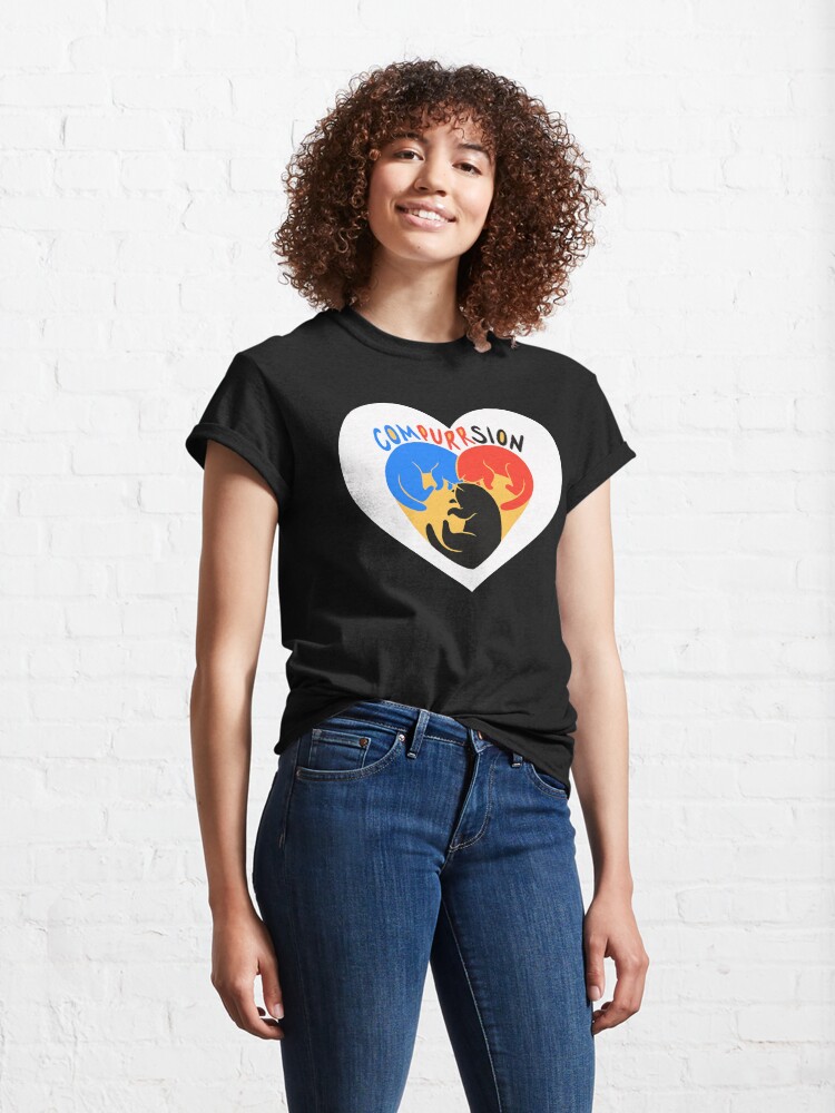 Alternate view of Compurrsion Cats Classic T-Shirt