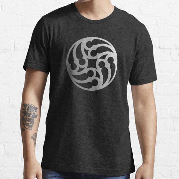 Design of a silver gothic rosace Essential T-Shirt