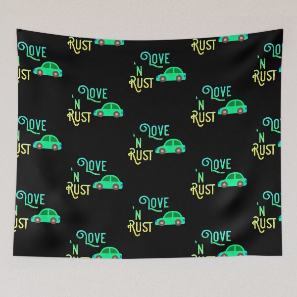 Item preview, Love and Rust, Car restorer Vintage Rust Car, Rust car for men, Car Lover Gift designed and sold by HomeConscious.