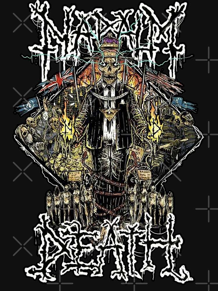 Napalm Death T Shirt By Bristolhummm Redbubble