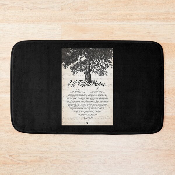 Item preview, Shinedown - I'll Follow You Lyrics Wall Art Gift  designed and sold by KellenCowleyArt.