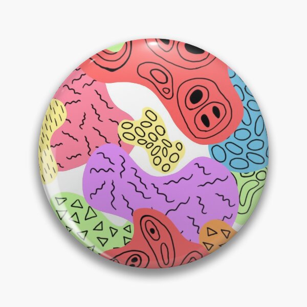 Item preview, Funky Abstract Colourful Coaster Design designed and sold by jennigree.