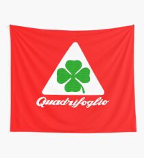 Quadrifoglio Alfa Fill Graphic Print Wall Tapestry