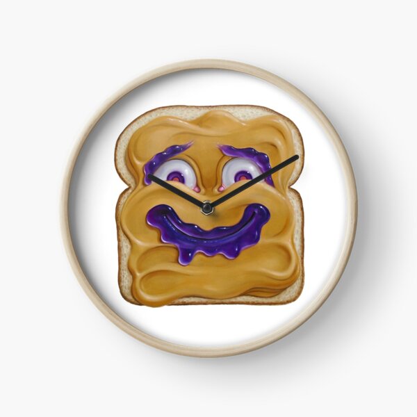 Happy Peanut Butter Clock