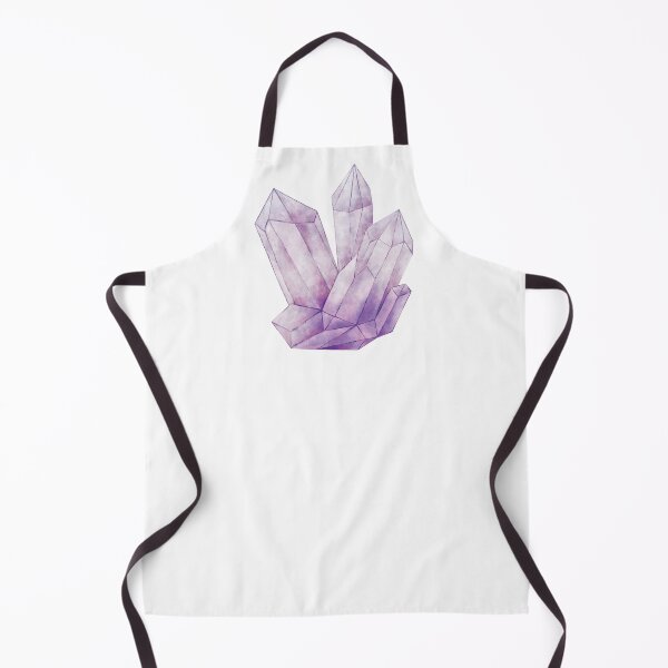 Item preview, Watercolor quartz crystal cluster - purple designed and sold by MamSelle.