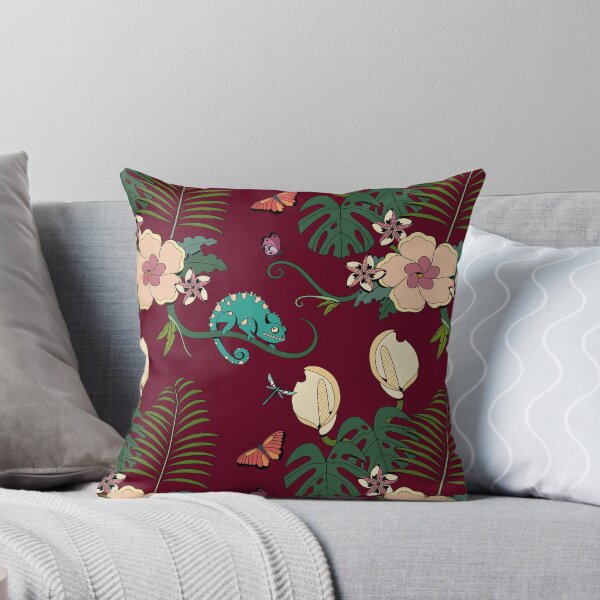 Item preview, Red Jungle Pattern designed and sold by MariaTodesco.
