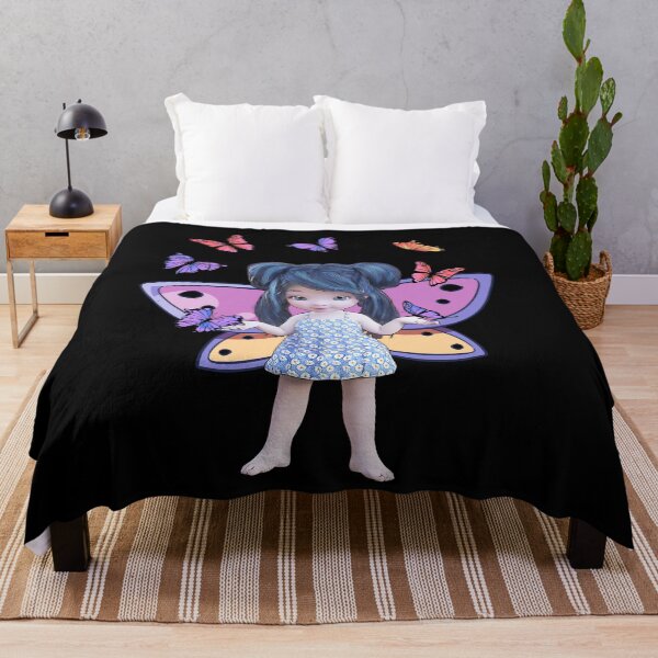 Item preview, Kawaii Pastel Chibi Style Girl With Wings And Butterflies designed and sold by StormyMuse.