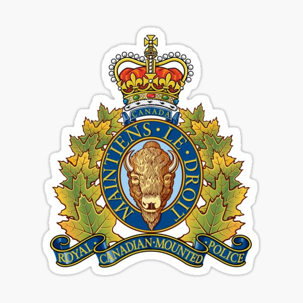 Police Badge Sticker -  Canada