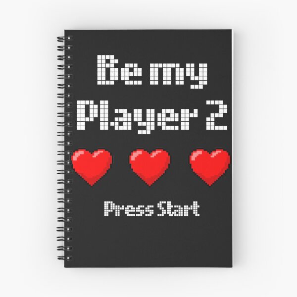 Item preview, Be my Player 2, be my valentine designed and sold by LeoZitro.