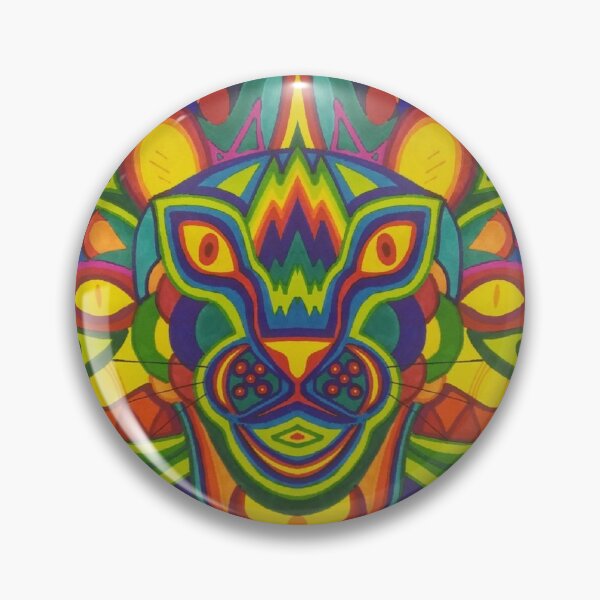 Item preview, Psychedelic Kitty designed and sold by Q Art & Design .