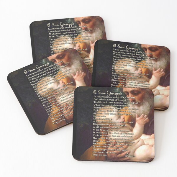 Item preview, Saint Joseph Prayer in Italian designed and sold by ArmorOfGodStore.