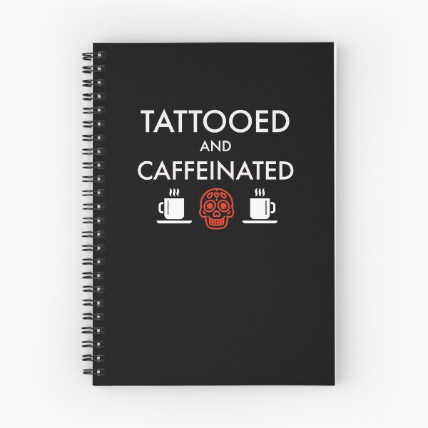 Item preview, TATTOOED AND CAFFEINATED  designed and sold by ColdCityDesign.