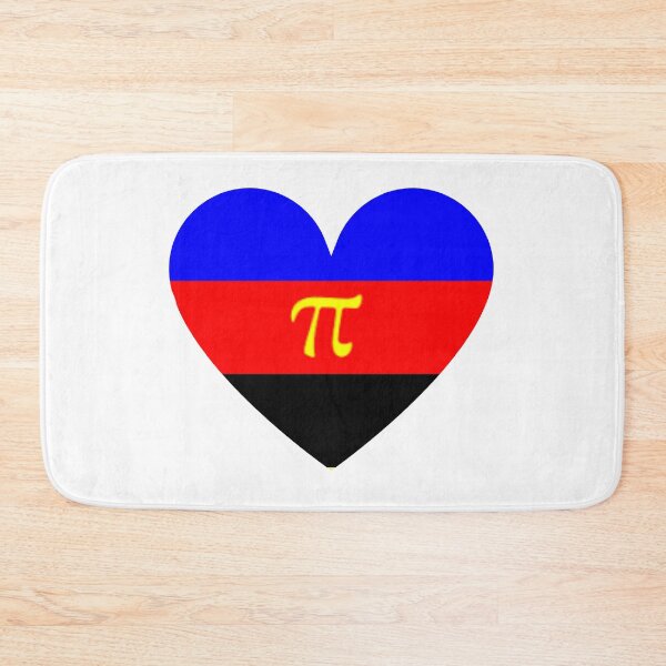Item preview, Pride Flag Heart - Polyamrous Pride - White Background designed and sold by thesassypanda.