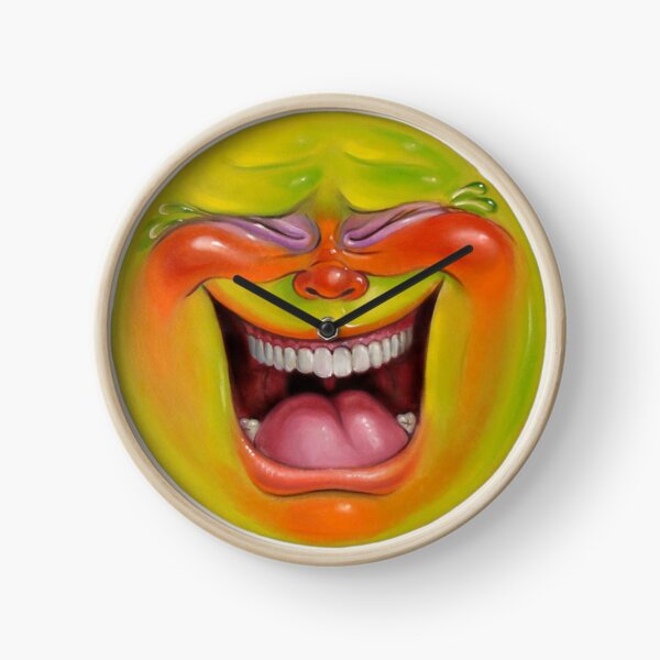 Green Jelly Head 2 Clock