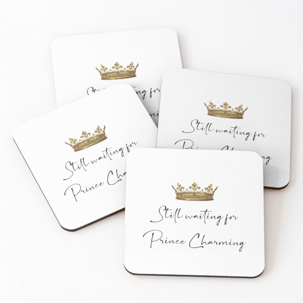 Item preview, Still Waiting For Prince Charming with a Crown  designed and sold by BookGeekNJ.
