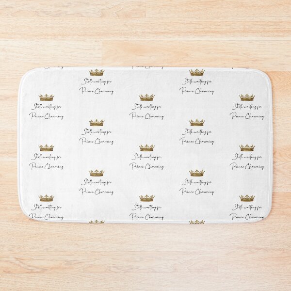 Item preview, Still Waiting For Prince Charming with a Crown  designed and sold by BookGeekNJ.